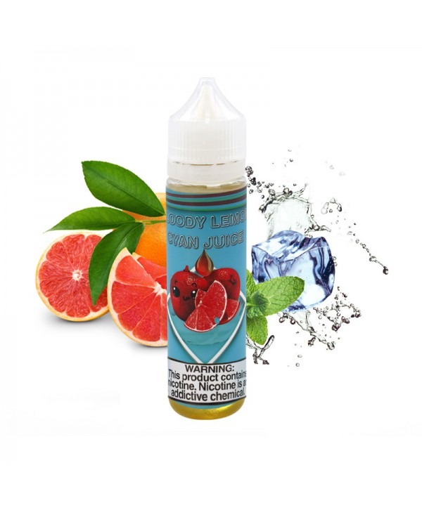 Marrow Vapors Bloody Lemon Cyan E-Juice 60ml