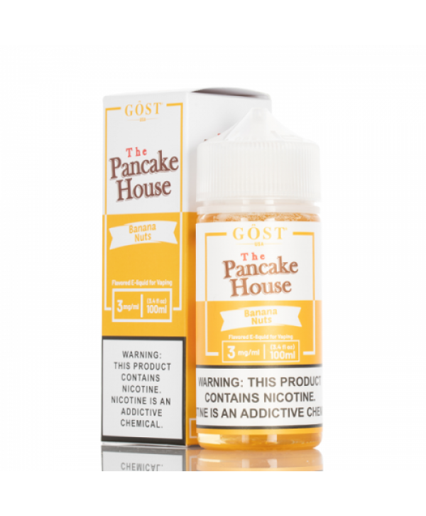 GostVapor The Pancake House Banana Nuts E-juice 100ml