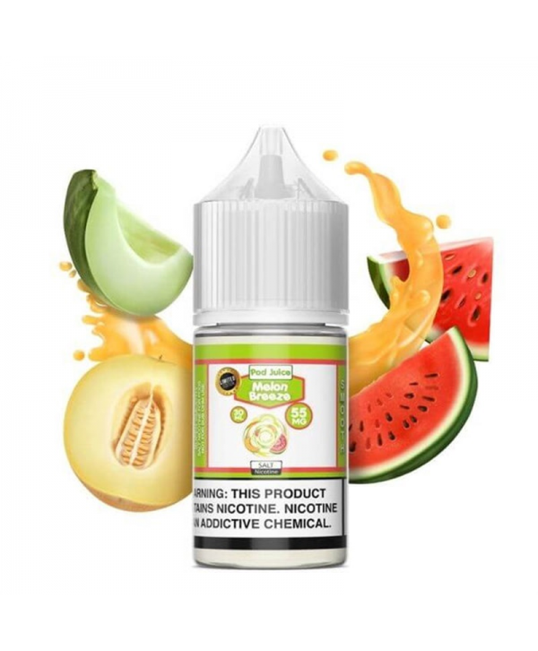 Pod Juice Salts Series Melon Breeze E-juice 30ml