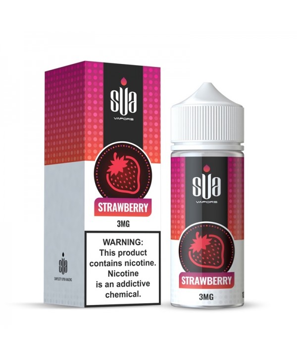 SUA Vapors Strawberry E-juice 100ML