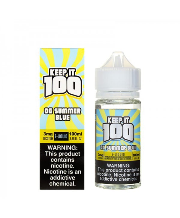 Keep It 100 OG Summer Blue E-juice 100ml