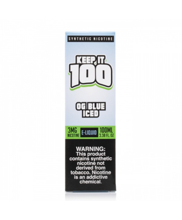 Keep It 100 OG Blue ICED E-juice 100ml