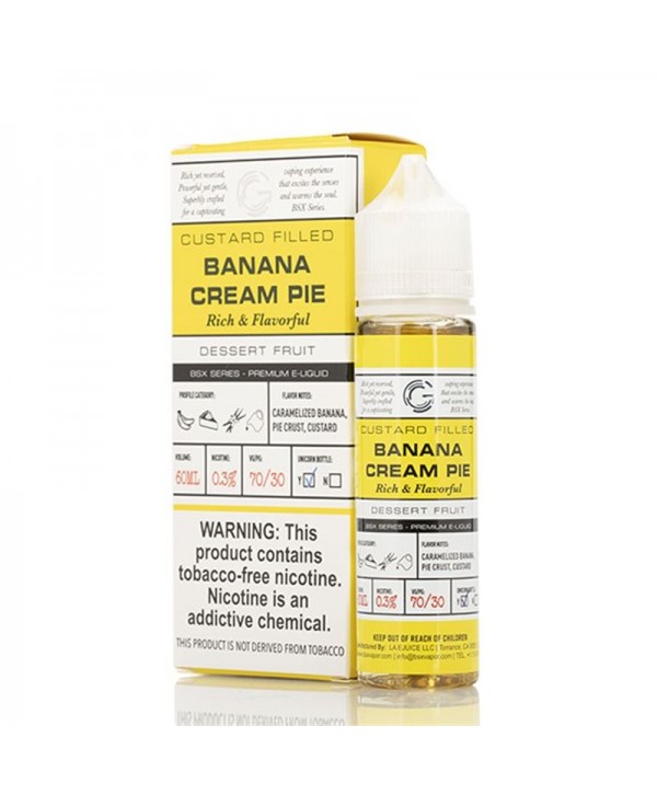 Glas Vapor Banana Cream Pie - Basix Series E-juice 60ml