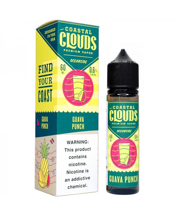 Coastal Clouds Oceanside Guava Punch E-juice 60ml