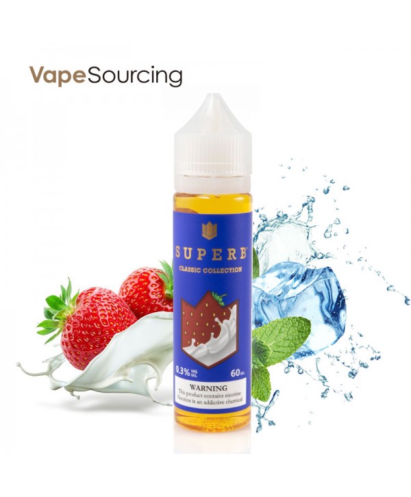 Superb Classic Collection Strawberry Milk E-Juice 60ml