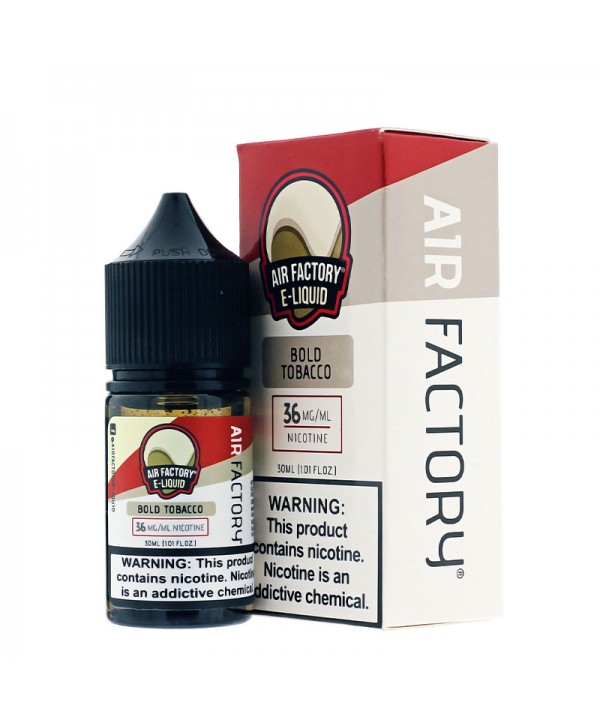 Air Factory Salts Bold Tobacco E-juice 30ml