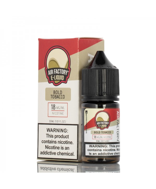 Air Factory Salts Bold Tobacco E-juice 30ml