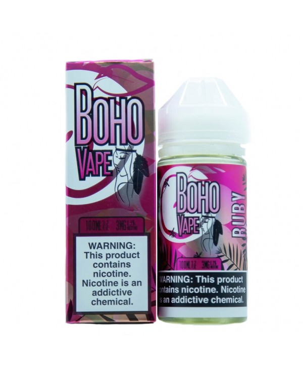 BOHO Vape Ruby E-Juice 100ml