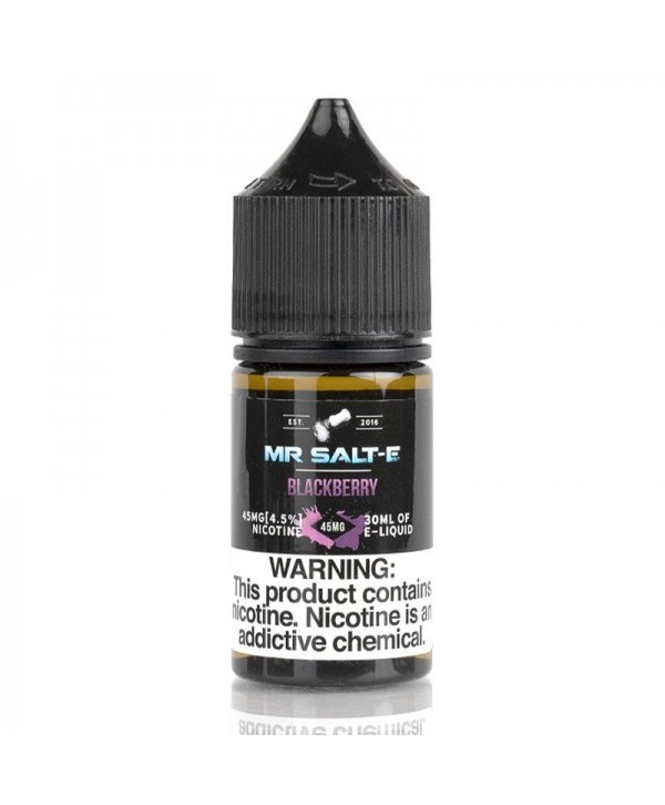 Mr Salt E Blackberry E-juice 30ml