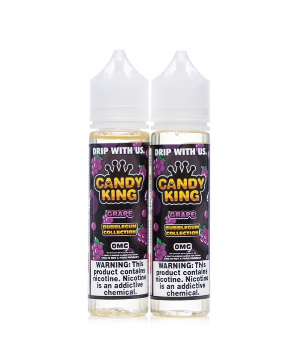 Candy King Grape Bubblegum Collection Twin Pack E-juice 2 x 60ml