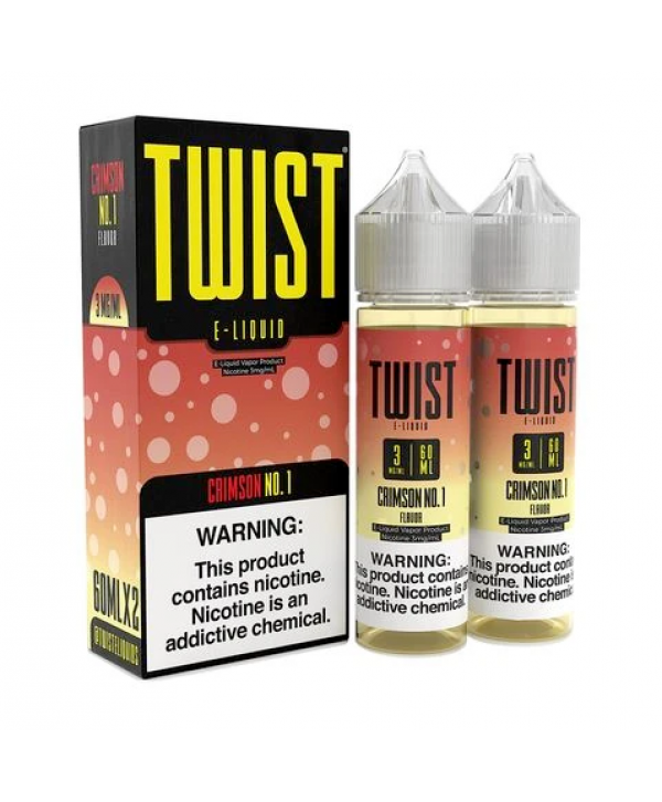 TWIST SALT Crimson No. 1 (Strawberry Crush Lemonade) 120ml