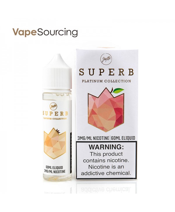 Superb x JayBo Platinum Collection White Peach E-Juice 60ml