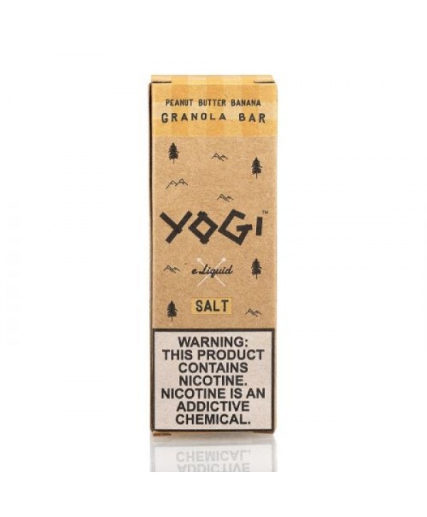 Yogi Salts Peanut Butter Banana Granola Bar E-juice 30ml