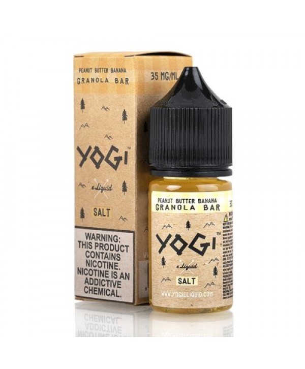 Yogi Salts Peanut Butter Banana Granola Bar E-juice 30ml