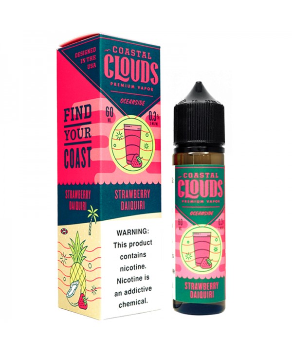 Coastal Clouds Oceanside Strawberry Daiquiri E-juice 60ml