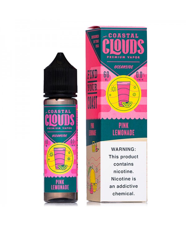 Coastal Clouds Oceanside Pink Lemonade E-juice 60ml