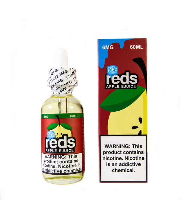 Vape 7 Daze Apple Iced Reds Apple E-Juice 60ml