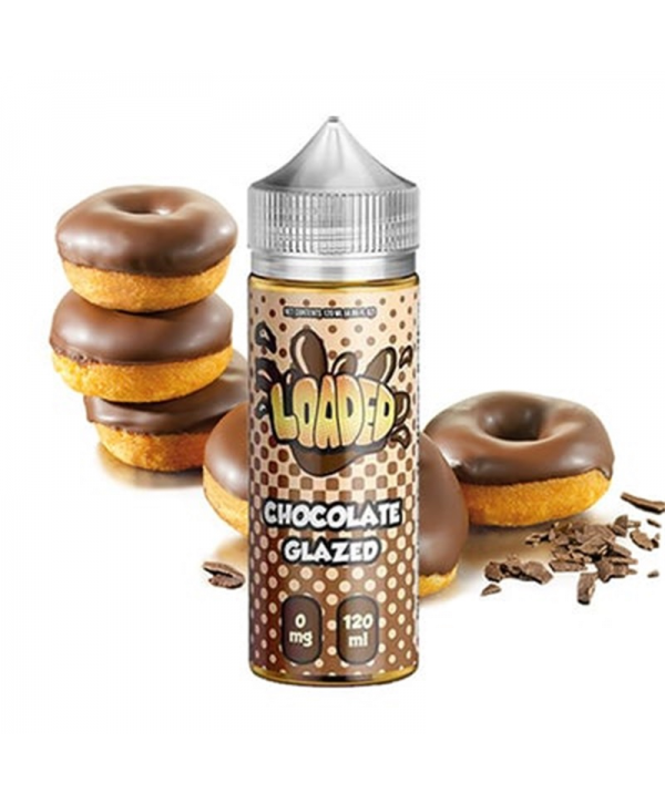 Loaded Ruthless Vapors Chocolate Glazed Donut E-juice 120ml