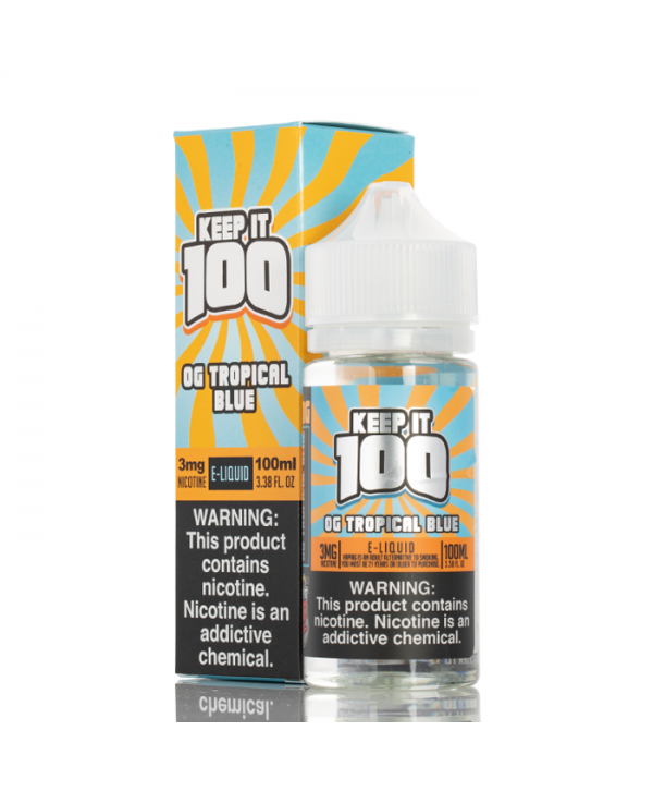 Keep It 100 OG Tropical Blue E-juice 100ml