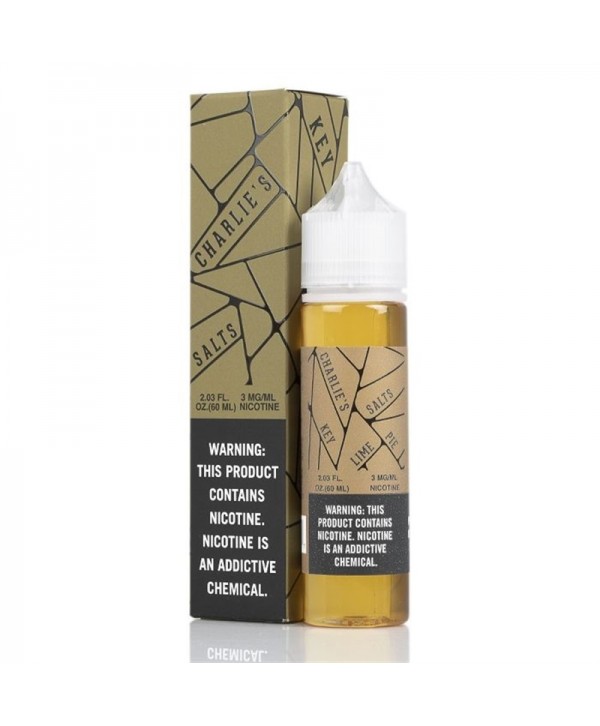 Charlie's Chalk Dust Salts Gold Key Lime Pie E-juice 60ml