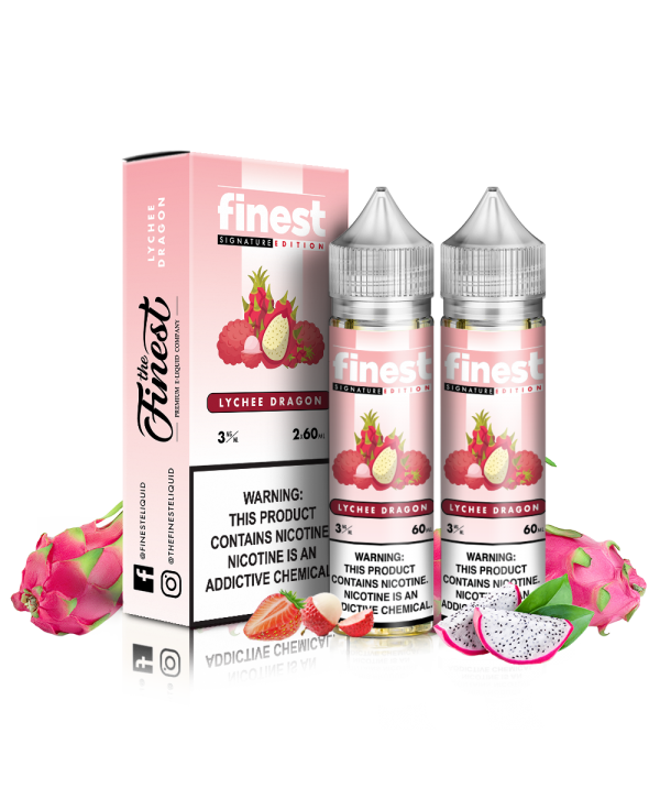 The Finest Signature Lychee Dragon E-juice 120ml