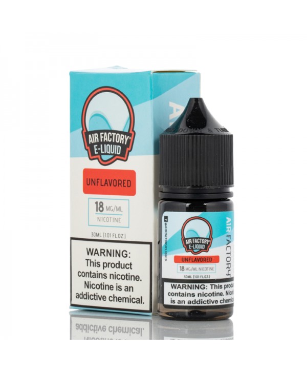 Air Factory Salts Unflavored E-juice 30ml