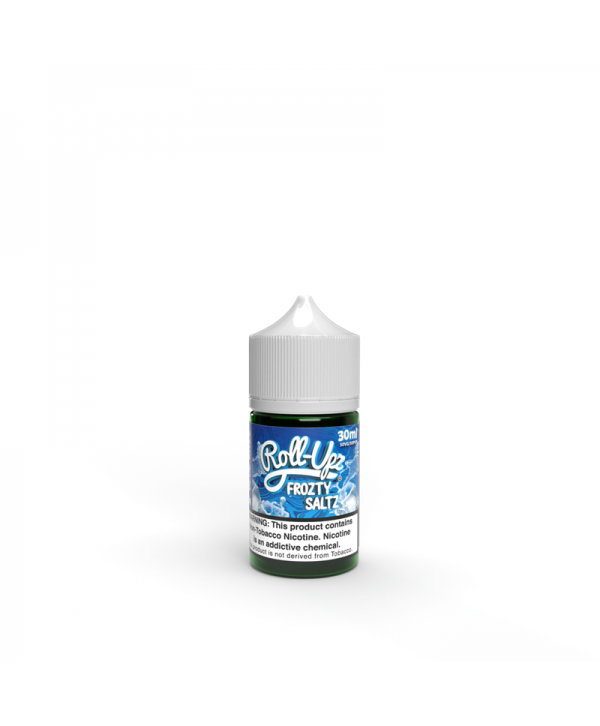 Juice Roll-Upz Tobacco Free Nicotine Salt Blue Raspberry Frozty E-juice 30ml