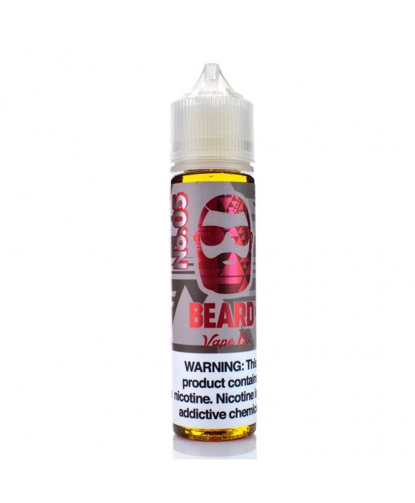 Beard Vape Series NO.05 Strawberry Cheesecake E-Juice 60ML