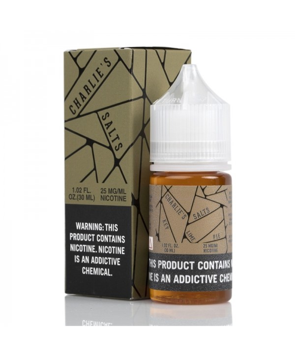 Charlie's Chalk Dust Salts Gold Key Lime Pie E-juice 30ml