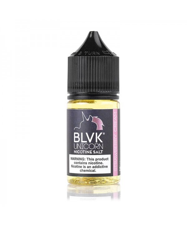BLVK Unicorn Strawberry Cream Nicotine Salt E-juice 30ml