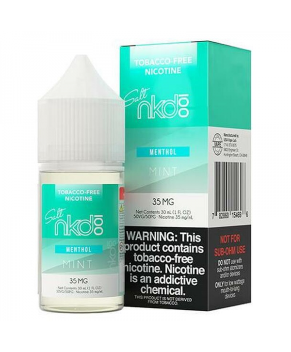 Naked Tobacco Free Nicotine Salt Series Mint E-juice 30ml