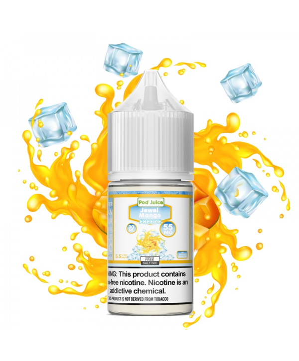 Pod Juice Salts Series Jewel Mango Freeze Tobacco-Free E-juice 30ml
