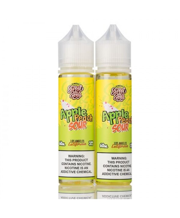 The Finest Sweet & Sour Apple Peach Sour Rings E-juice 120ml