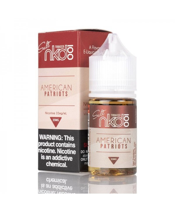 NKD 100 Salt American Patriots E-juice 30ml
