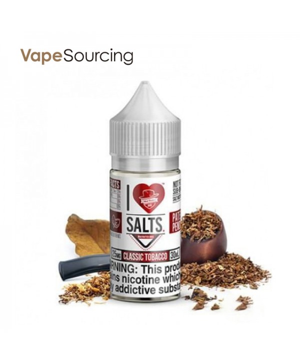 I Love Salts Classic Tobacco E-juice 30ml