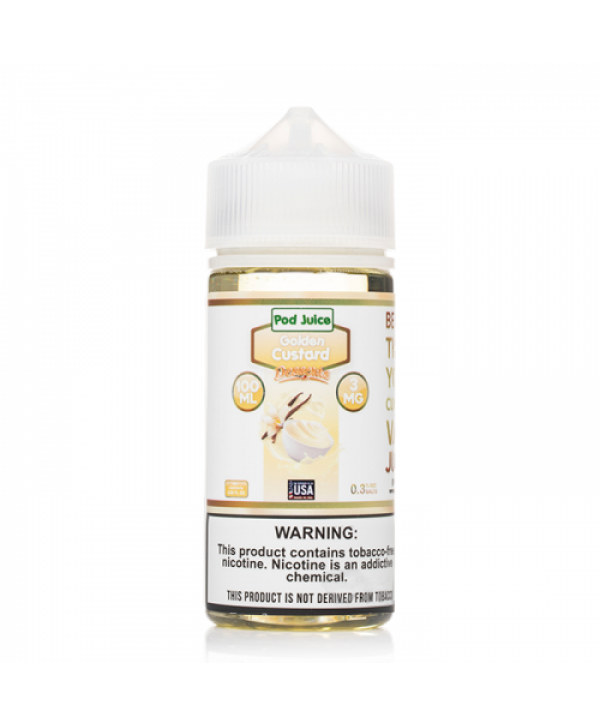 Pod Juice Golden Custard E-juice 100ml