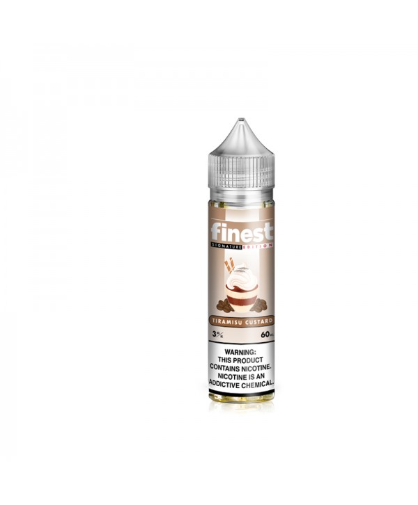 The Finest Signature Edition Tiramisu Custard E-juice 120ml