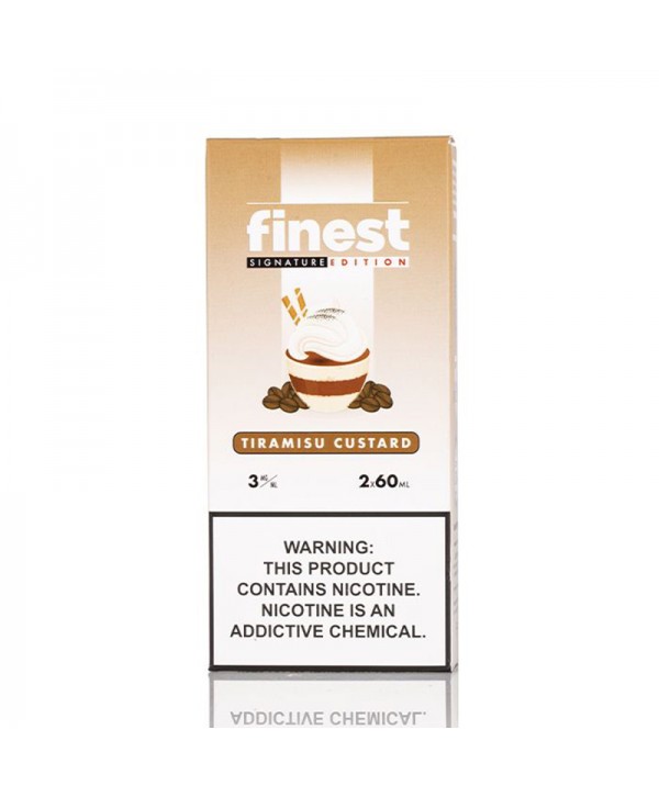 The Finest Signature Edition Tiramisu Custard E-juice 120ml