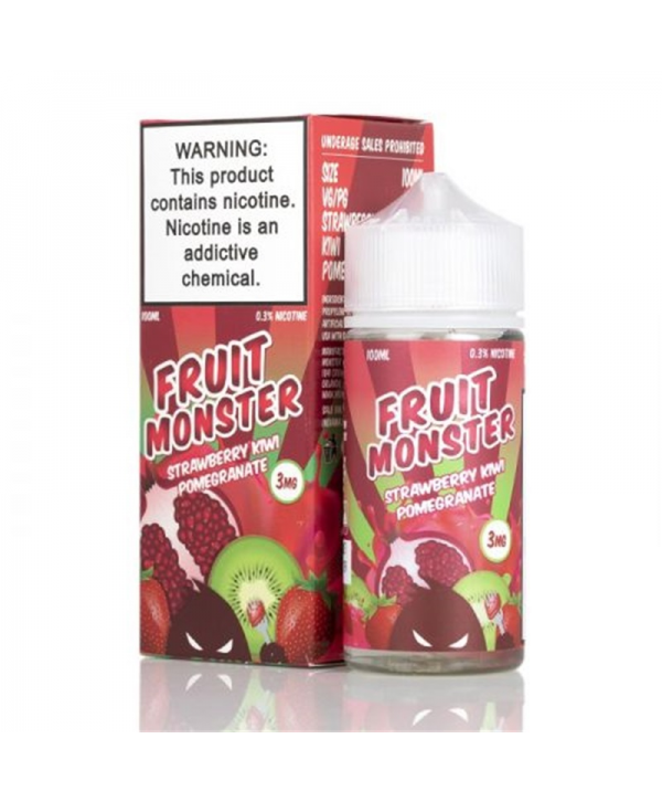 Fruit Monster Strawberry Kiwi Pomegranate E-juice 100ml