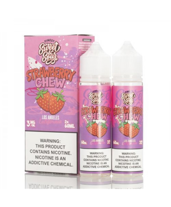 The Finest Sweet & Sour Strawberry Chew E-juice 120ml