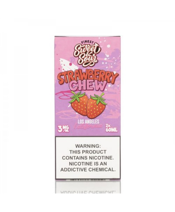 The Finest Sweet & Sour Strawberry Chew E-juice 120ml