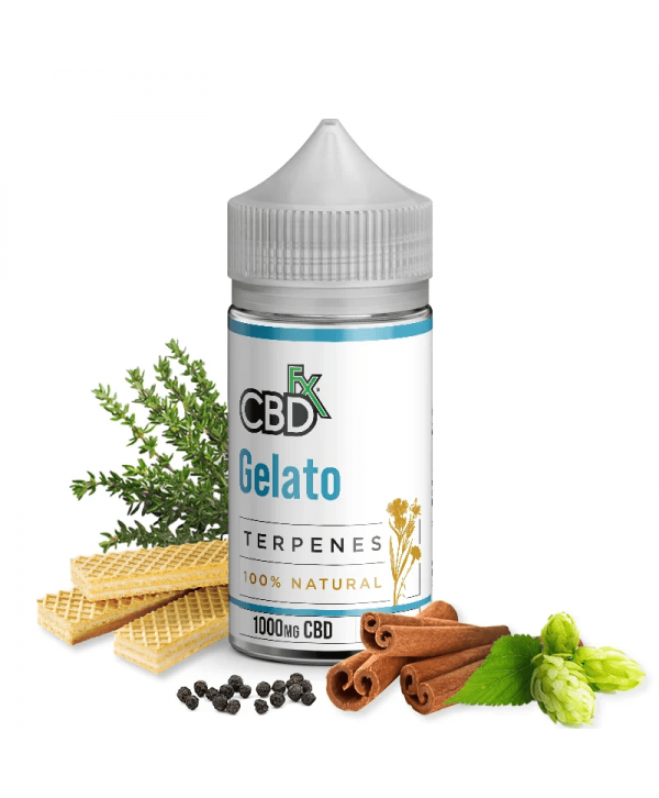 CBDfx Gelato Isolate CBD Terpene Vape E-juice