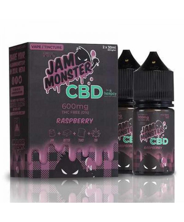 Jam Monster Raspberry CBD E-juice 60ml