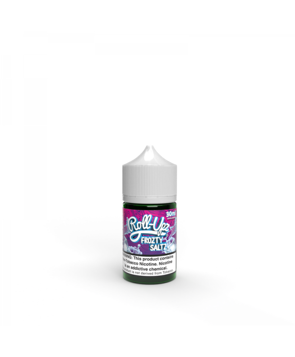 Juice Roll-Upz Tobacco Free Nicotine Salt Pink Berry Frozty E-juice 30ml