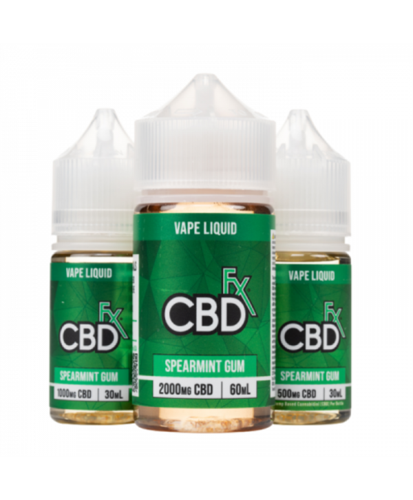 CBDfx Spearmint Gum Vape Series CBD E-juice 30ml