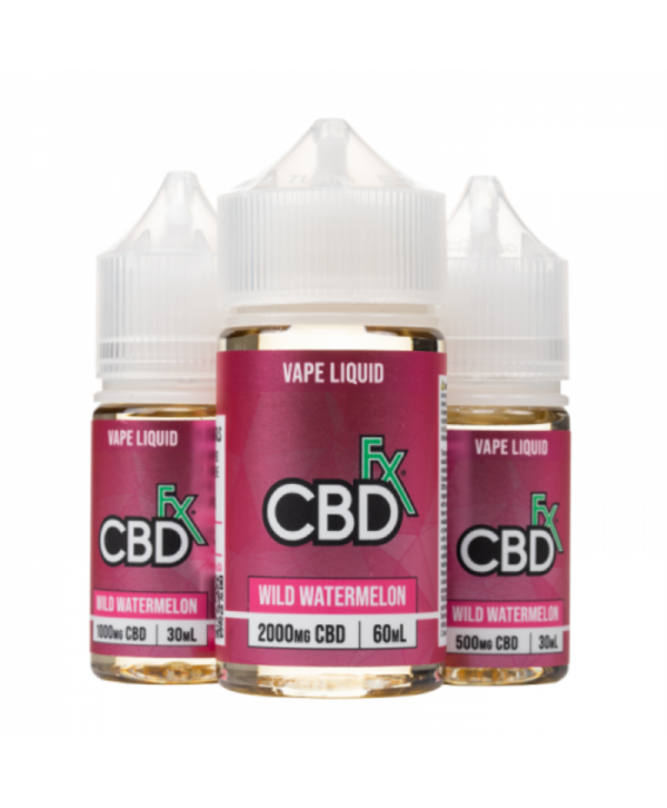 CBDfx Wild Watermelon Vape Series CBD E-juice 30ml