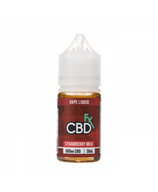 CBDfx Strawberry Milk Vape Series CBD E-juice 30ml