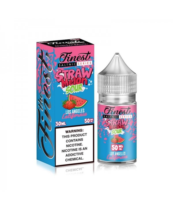 The Finest SaltNic Strawmelon Sour E-juice 30ml