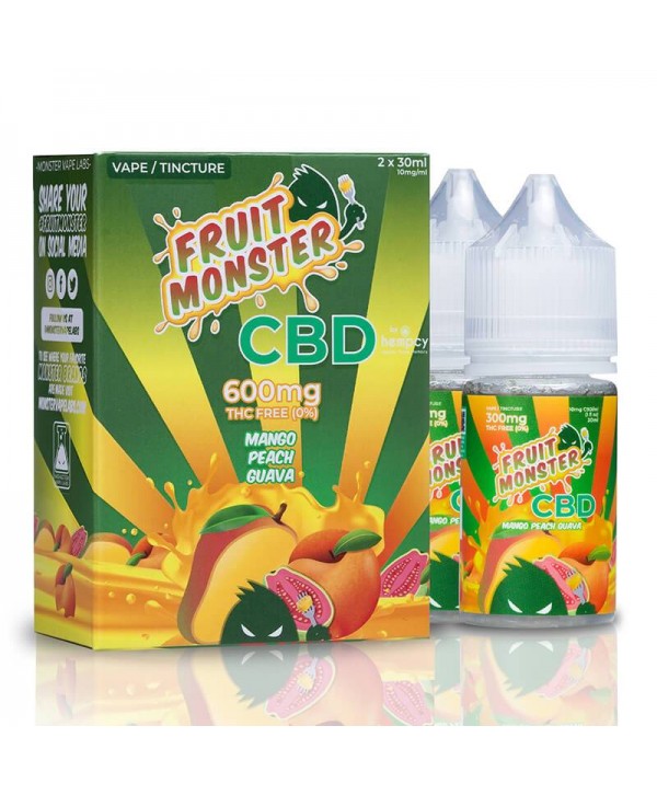 Fruit Monster Mango Peach Guava CBD E-juice 60ml