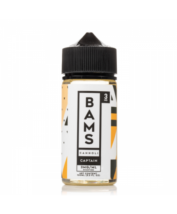 Bam Bam's Cannoli Captain's Cannoli E-juice 100ml